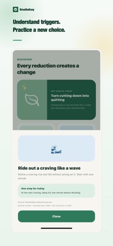 BreatheEasy: Quit Smoking Screenshot 5 of 5