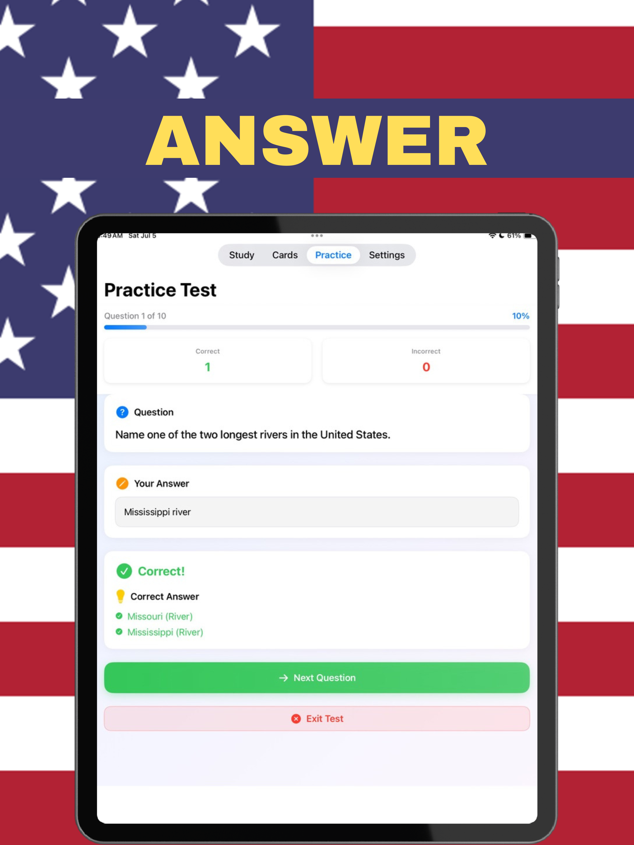 Citizenship Test Preparation