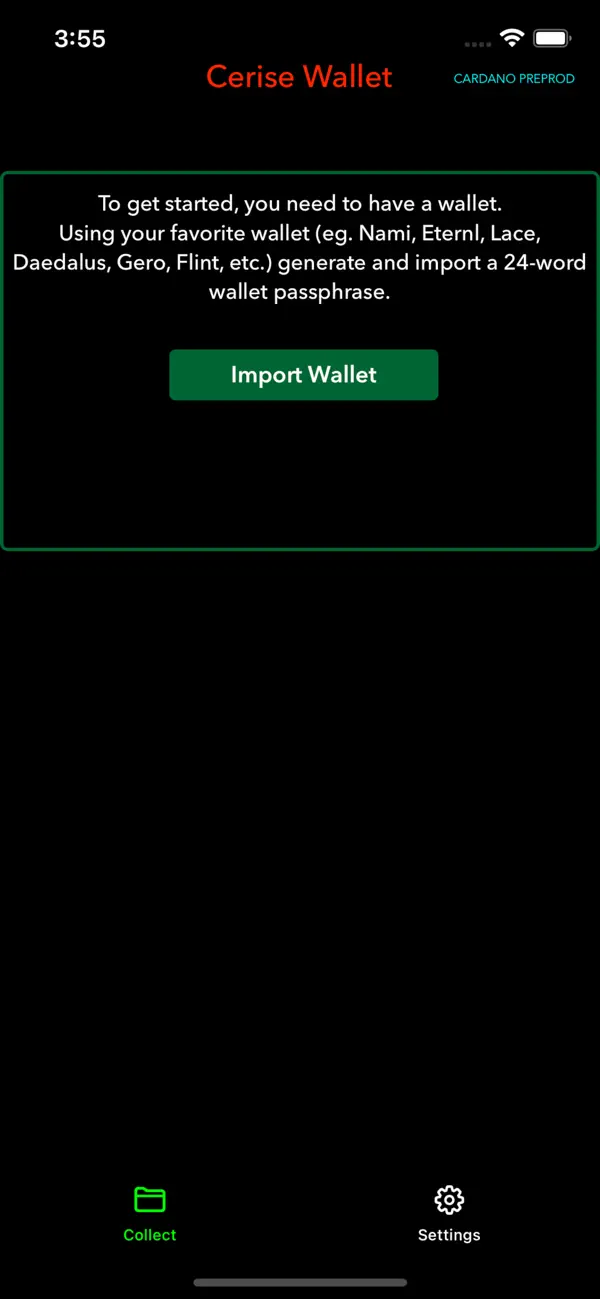 Screenshot #1 pour Cerise Wallet