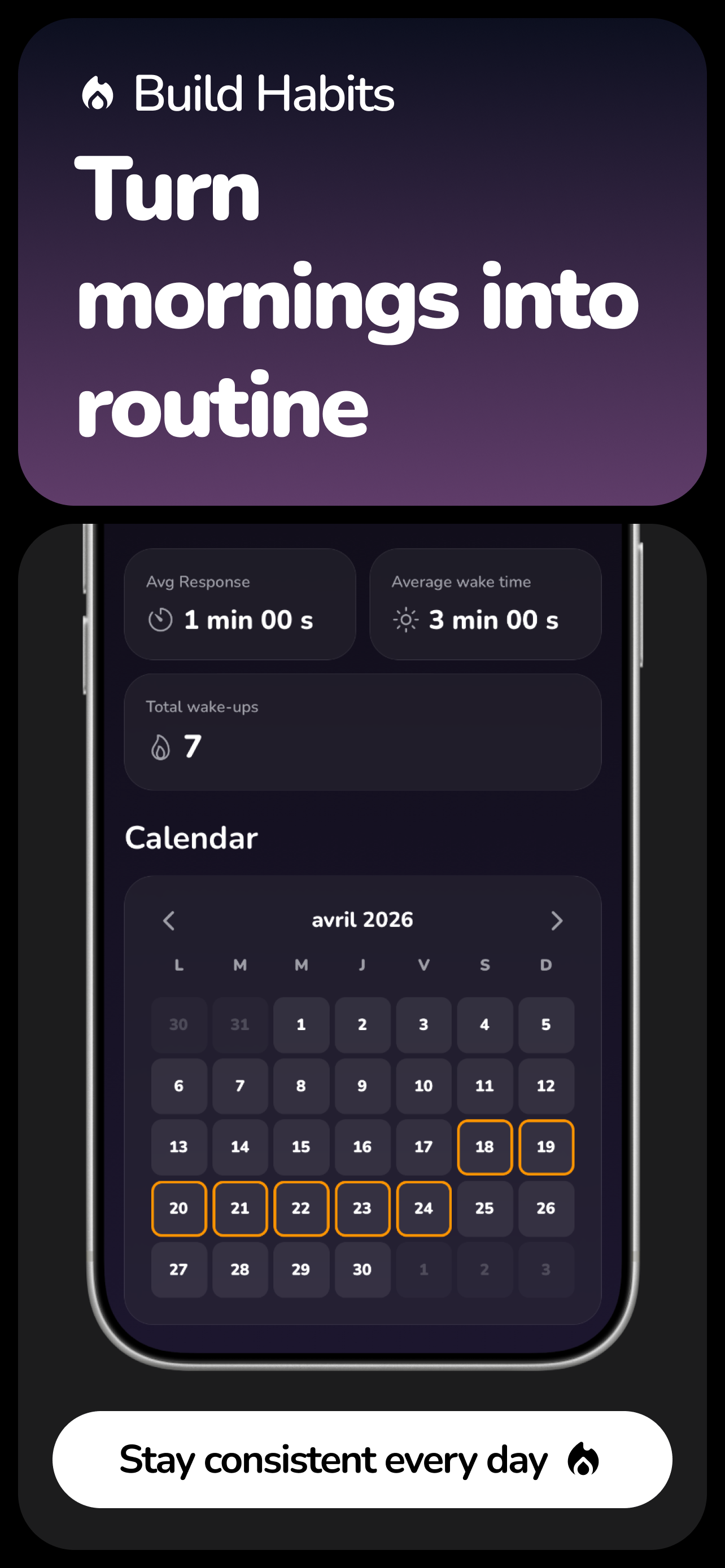 Stepout: Alarm & Wake Up