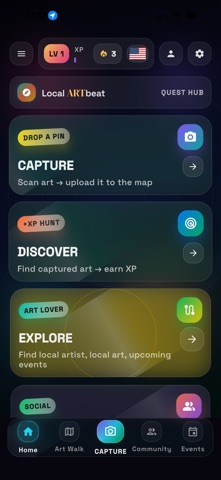 Local ARTbeat screenshot