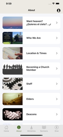 Sterling Park Baptist iPhone screenshot