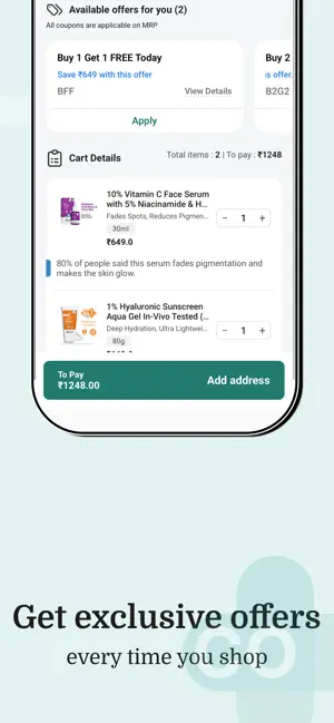 The Derma Co iPhone screenshot 3