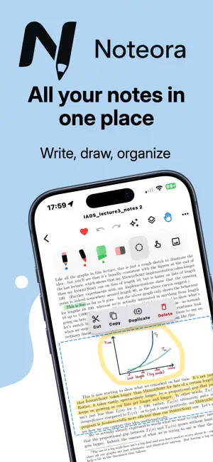 Noteora - Notes & Handwriting screenshot 1