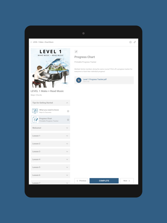 Music Unveiled iPad screenshot 2 - Education app