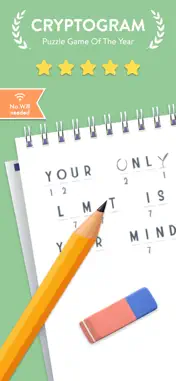 Cryptogram - Fun Puzzle Game screenshot 1