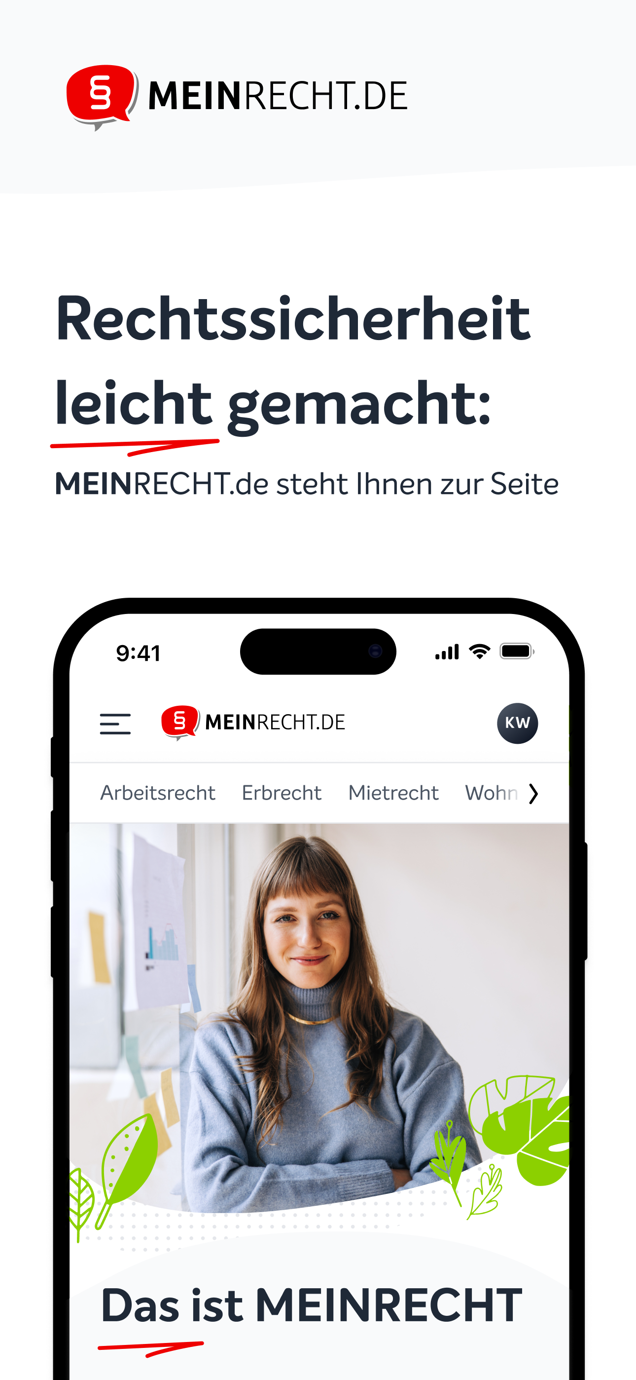MEINRECHT Kundenbereich