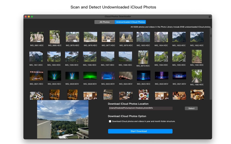 #1. Cloud Photos Downloader (macOS) 由: 栋 陈