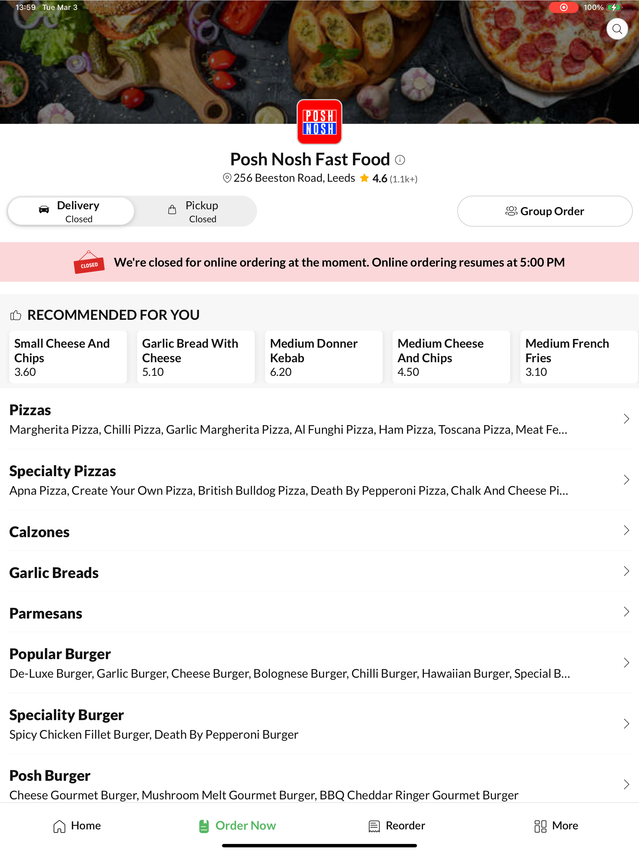 Posh Nosh Fast Food screenshot 6