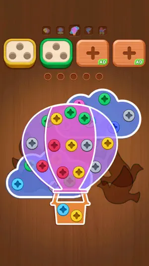 Woodbolt Sort: Nuts & Screws screenshot 3