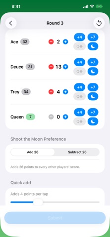 Hearts Scoreboard+ Screenshot 2 of 5