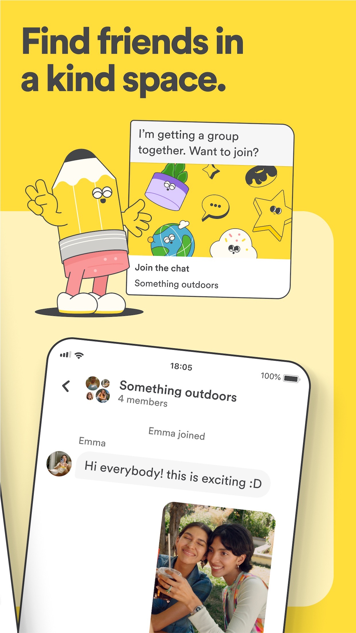 Bumble For Friends: Meet IRL screenshot 6