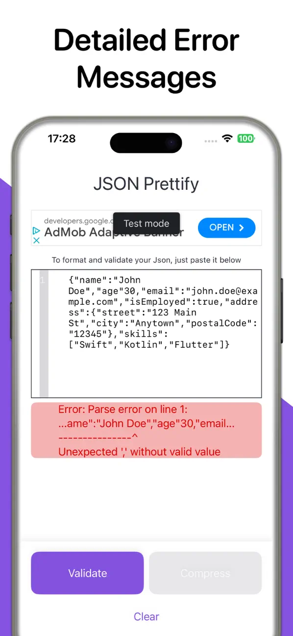 #3. JSON Prettify (iOS) โดย: Jean-Philippe DESCAMPS