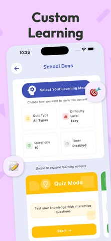 Brain Assist - AI Quiz & TTS screenshot