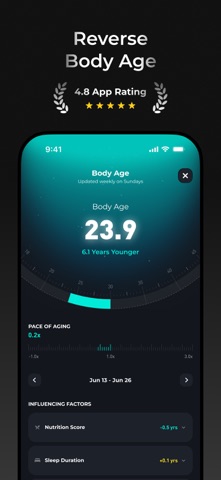 Hea! -AI Health Coach&Body Age iPhone screenshot