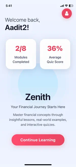 Zenith Capital Challenge screenshot 1