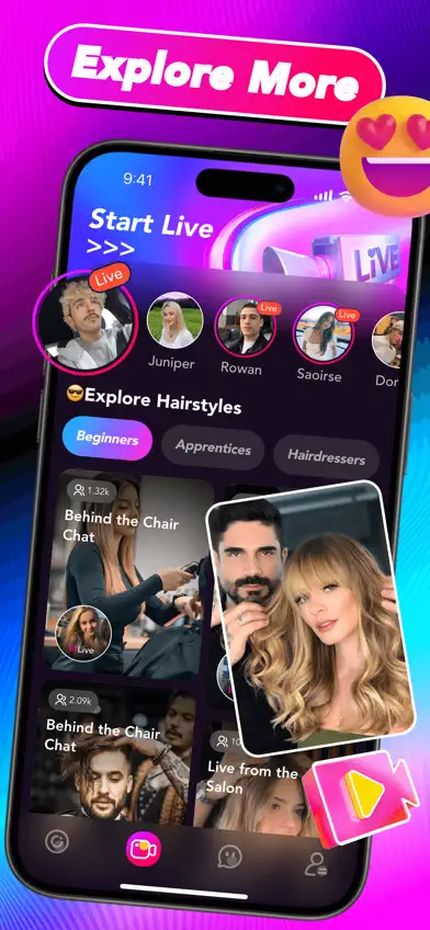 Omiva - 1v1 Chat & Go Live screenshot 4