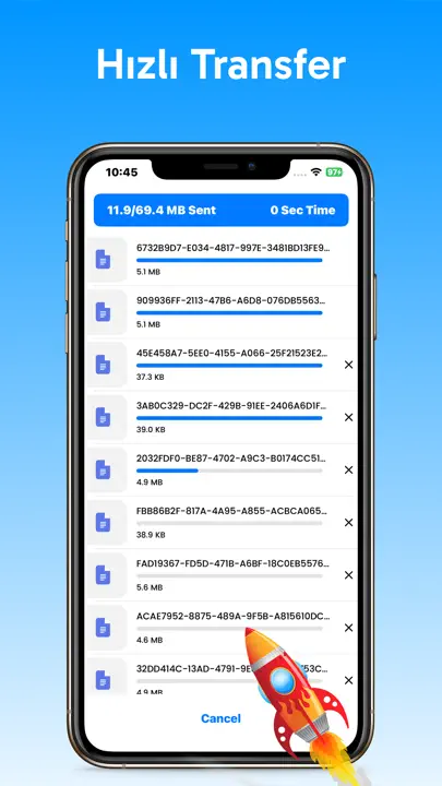 Akıllı Anahtar, Verilerimi Kop iPhone Ekran Görüntüsü 3