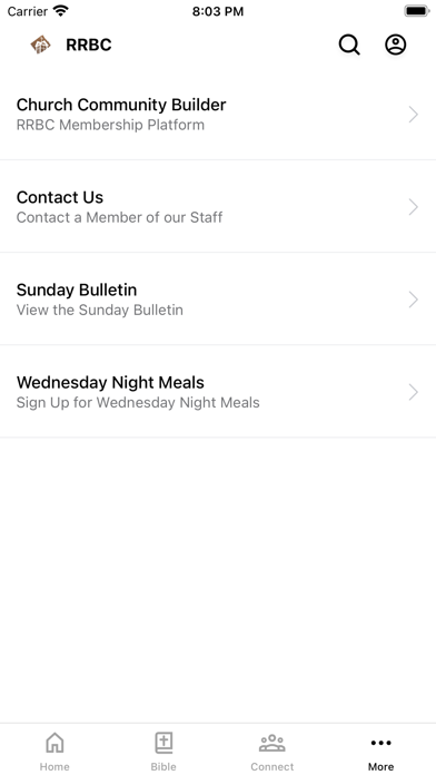 Roopville Road Baptist Church Screenshot