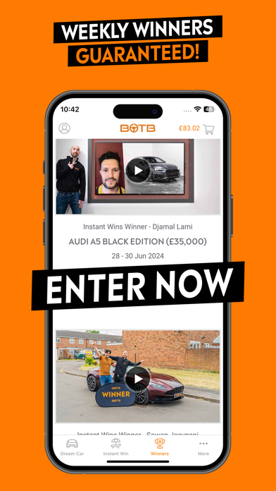 BOTB - Win Your Dream Car Screenshot