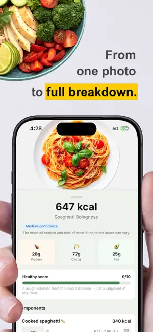 Kaltrack: AI Calorie Counter screenshot 3