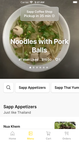 App screenshot