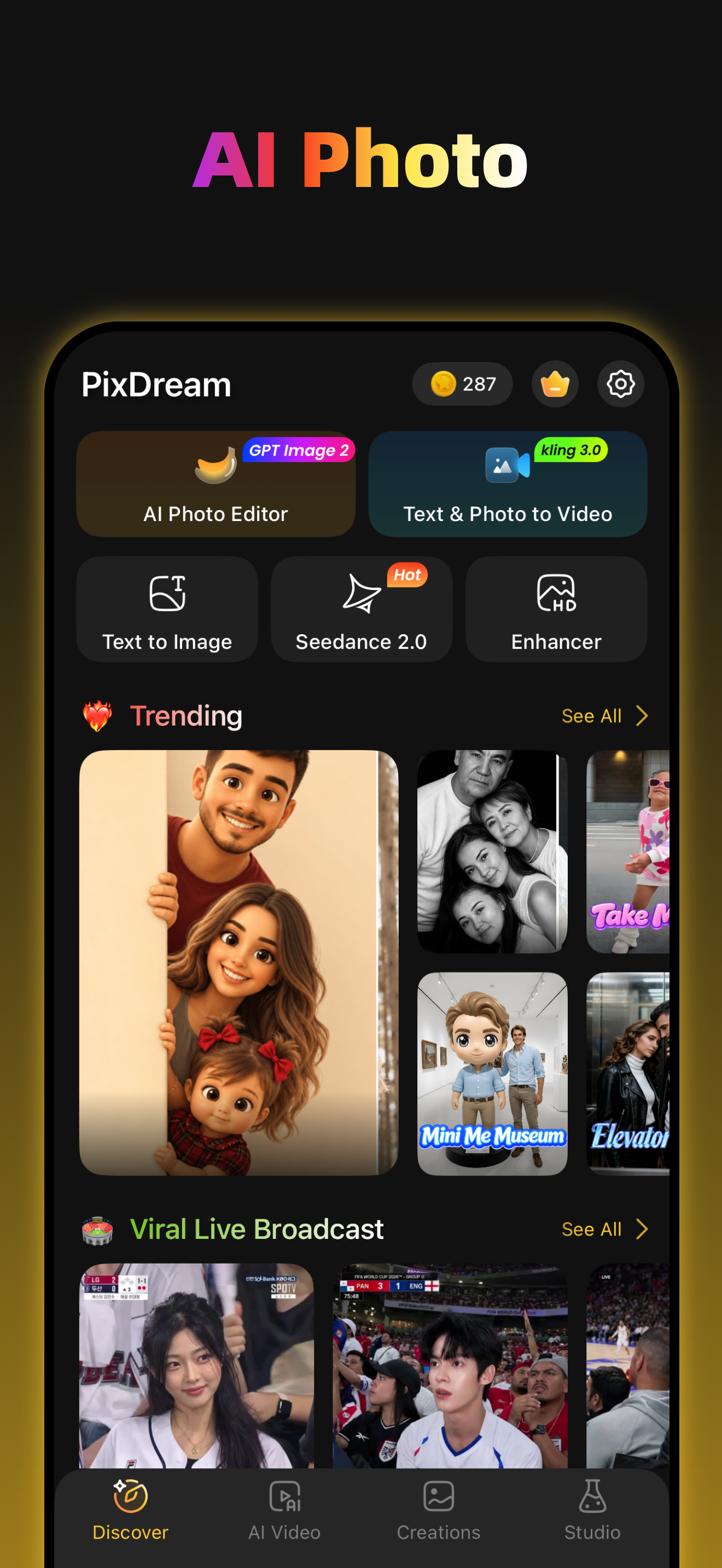 AI Photo Generator -PixDream