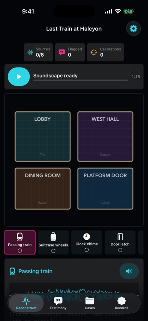 Aural Alibi screenshot 3