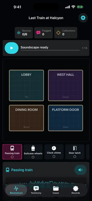 Aural Alibi: Detective Game screenshot 2