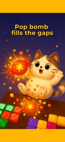 Candy Blast: Pop Puzzle Screenshot 3 of 8