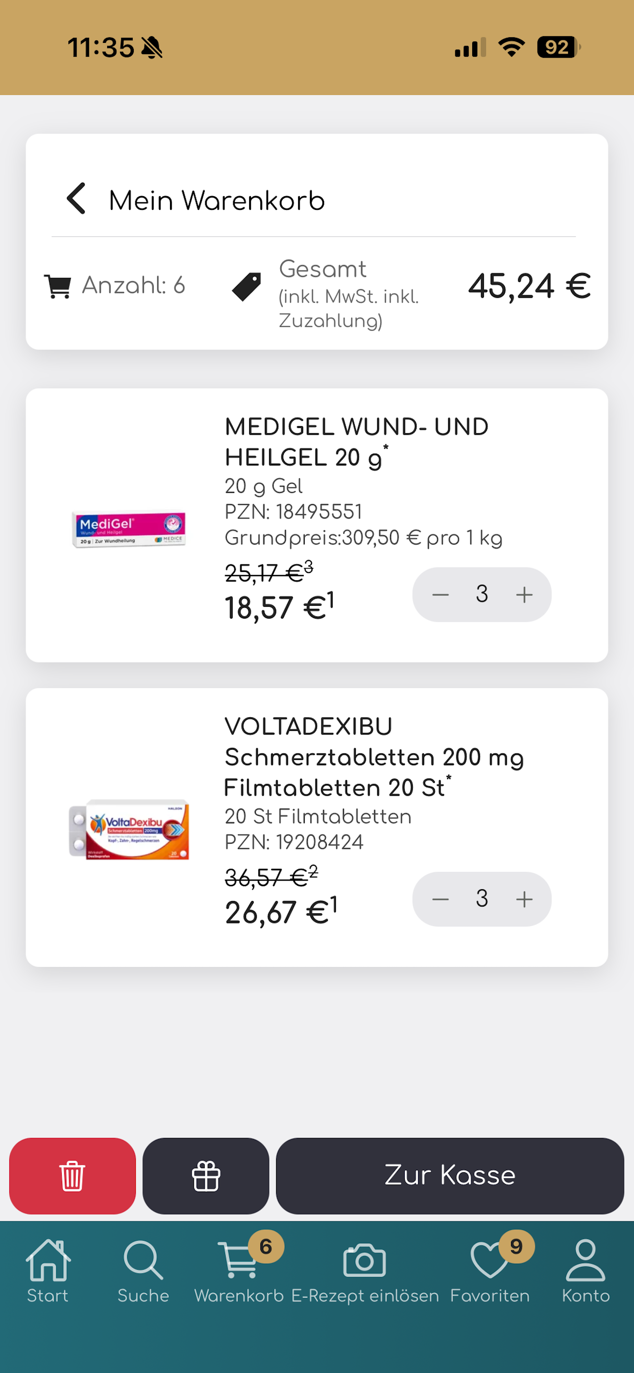 Grocare Apotheken screenshot 5