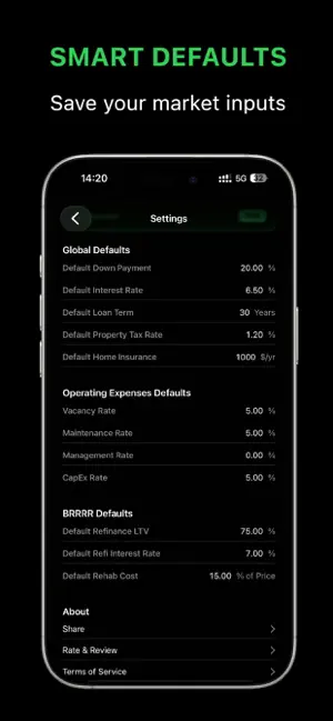 Yield: BRRRR Rental Calculator screenshot 4