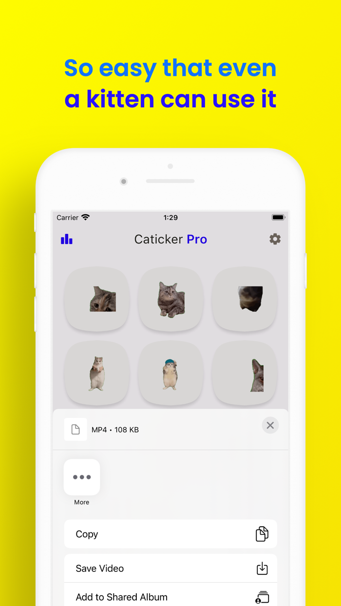 Cat Meme Stickers Caticker