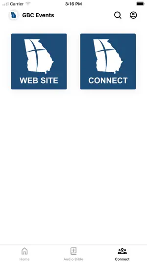 Georgia Baptist Events screenshot 2