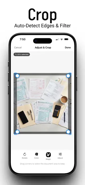 True Scan PDF screenshot 2