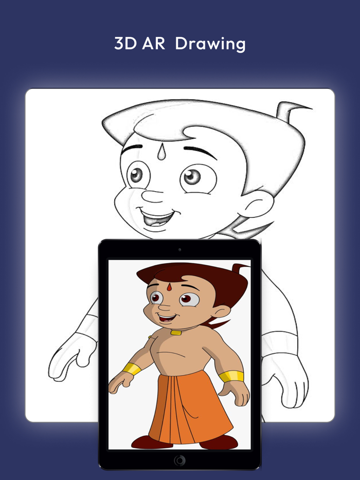 3D AR Draw Learn Steps by Step