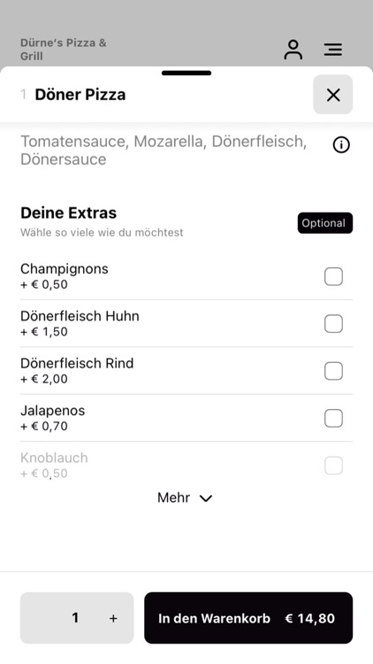 Dürne‘s Pizza & Grill screenshot-3