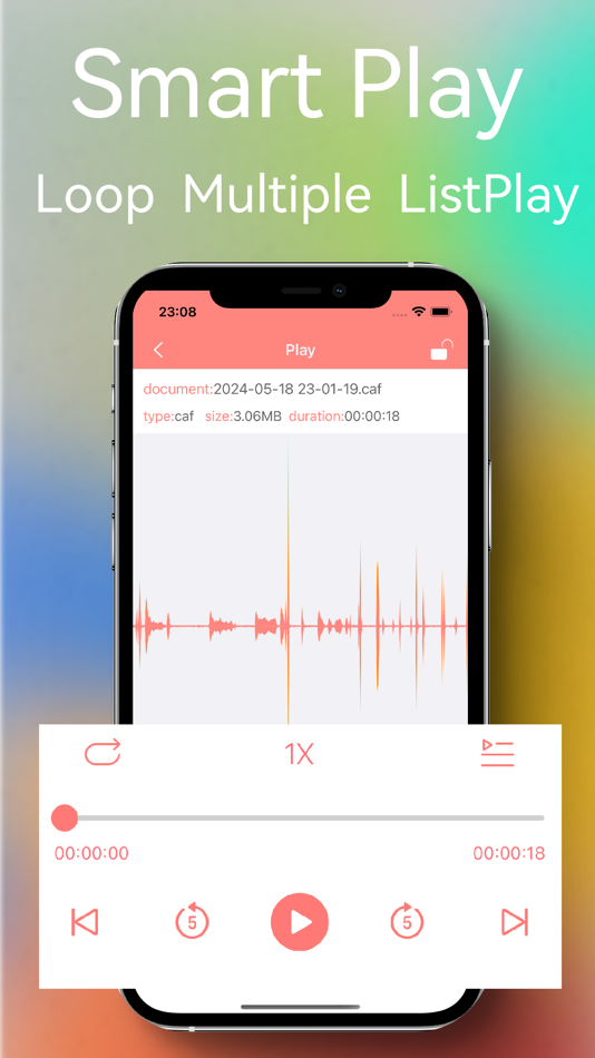 #1. Parrot Recorder - Pro (iOS) Podle: 天津麦金塔科技有限公司