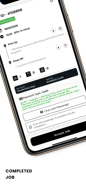A2B Chauffeurs screenshot 1