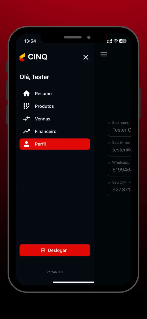 Screenshot #1 pour Cinq Pay