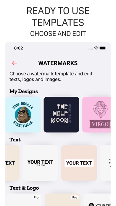 Watermark Photo & Video Screenshot