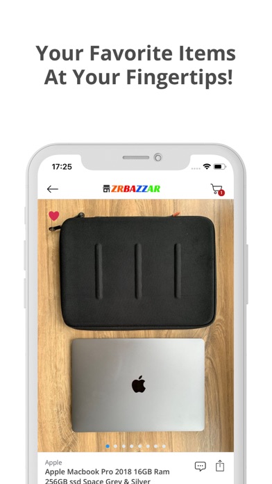 ZRBAZZAR Online Shopping App Screenshot