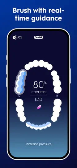 Screenshot von Oral-B auf dem iPhone 2