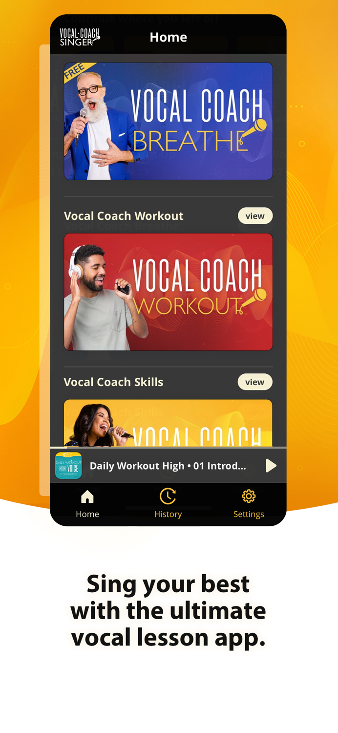 Vocal Coach Singer