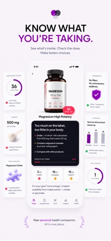Biolyze: Supplement Scanner Screenshot 1 of 9