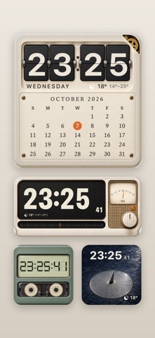 PlainTick Flip Clock screenshot 3