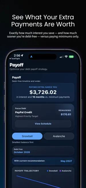 Paycheck Debt Planner screenshot 4