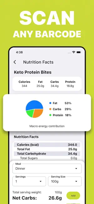 Keto Carb Counter & Tracker screenshot 4