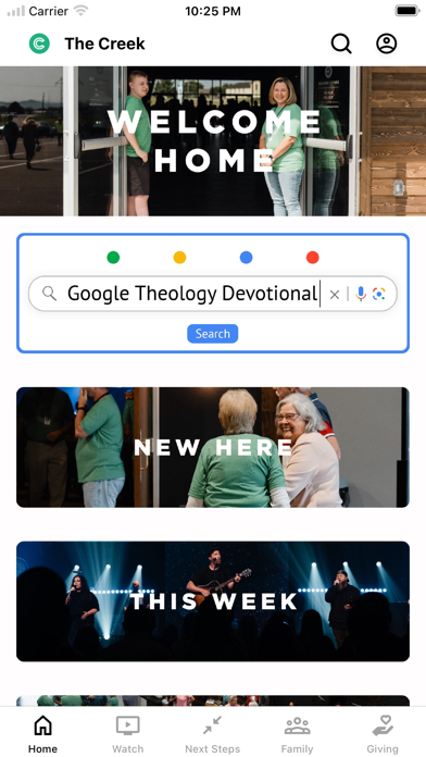 The Creek Church Screenshot