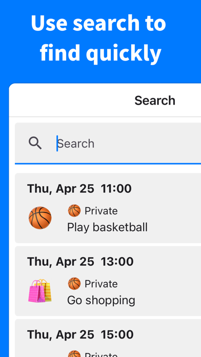 Timeline - Hourly schedule Screenshot 4 - AppWisp.com Timeline - Hourly schedule Screenshot 4 - AppWisp.com
